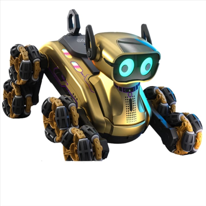 8WD Gesture Sensor RC Stunt Car, also known as a remote-control robot dog toy,